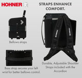 Hohner Panther Diatonic Accordion - Keys G/C/F Bundle with Hard Case - NEW