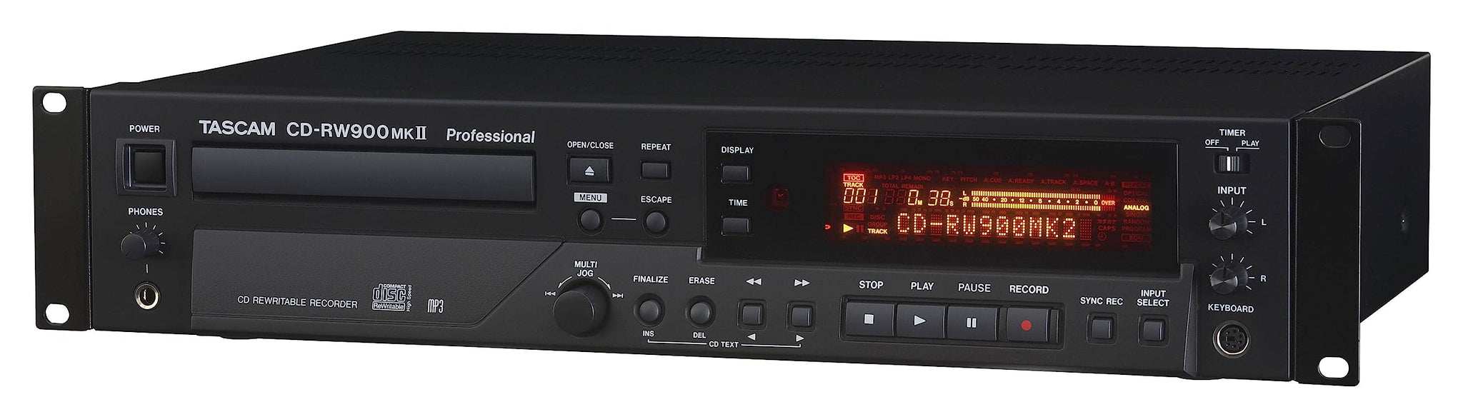 Tascam CD-RW900MKII CD Recorder Cr-rw900 MKii - Brand New