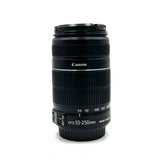 Canon EF-S 55-250mm f/4.0-5.6 is II Telephoto Zoom Lens - Brand New