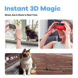 Kandao QooCam EGO 3D Stereo Cinema Camera 24MP/8K Photos/4K 60FPS KIT - NEW