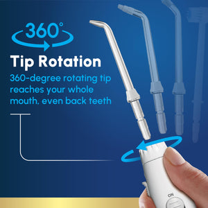Waterpik Aquarius Water Flosser WP-660, White, Corded Electric Flosser