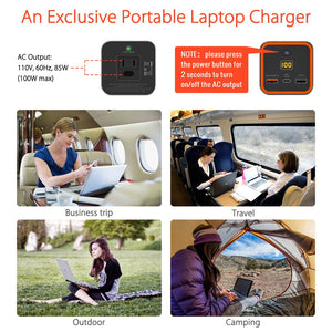 Jackery PowerBar Portable Electronics Charger & AC Outlet 20800mAh - NEW