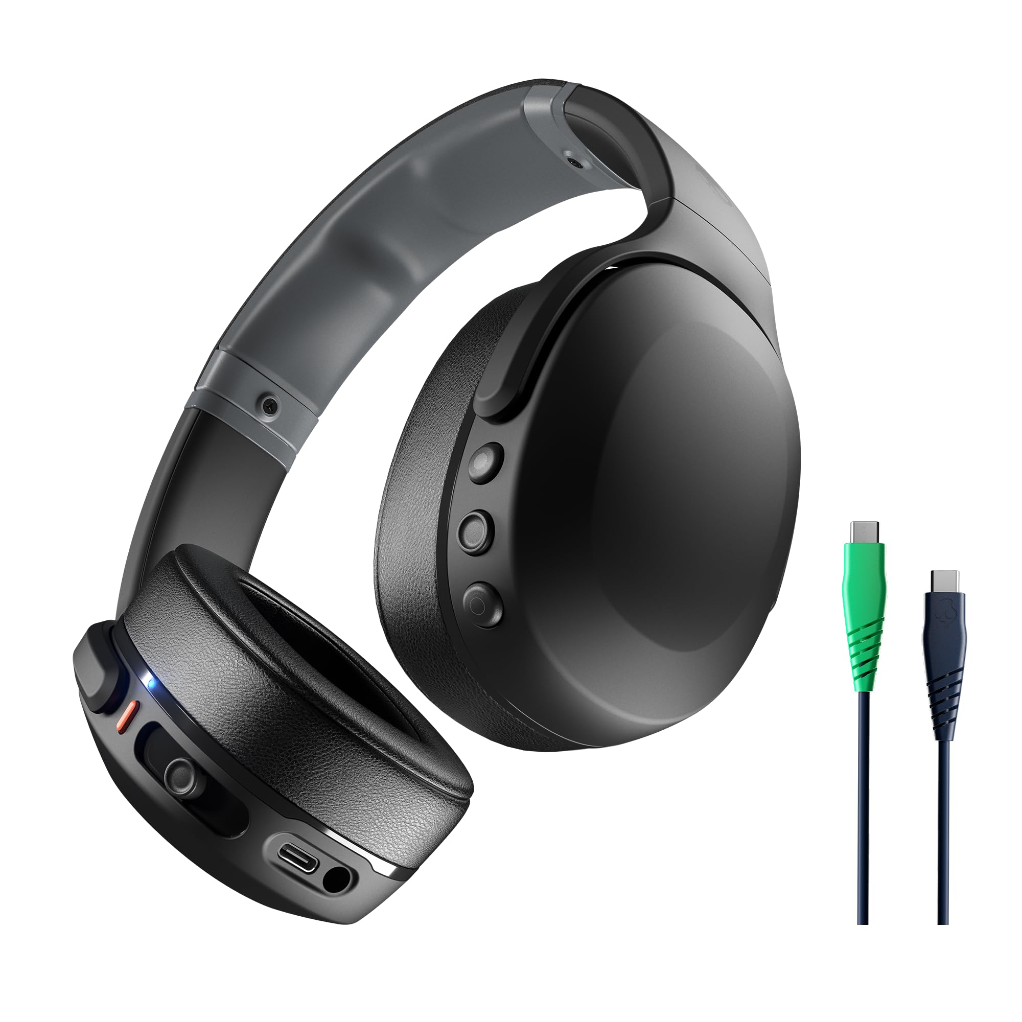 NEW Skullcandy Crusher Evo Over-Ear Bluetooth Headphones with Sensory Bass Black