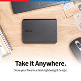 Toshiba Canvio Basics 4TB Portable External Hard Drive USB 3.0 - HDTB540XK3CA - BLK