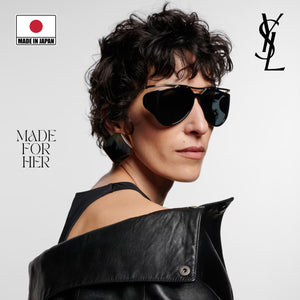 SAINT LAURENT SL M137 / F AMELIA Floating Aviator Sunglasses - NEW
