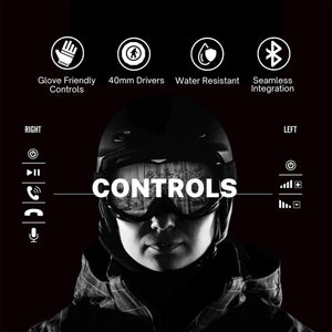 Outdoor Tech Chips Ultra 2.0 True Wireless Snow Audio Helmet Black OT0063-B