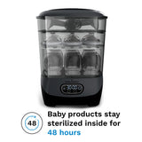 Baby Brezza Bottle Sterilizer and Dryer Advanced – 33% Faster - Steam Sanitizer