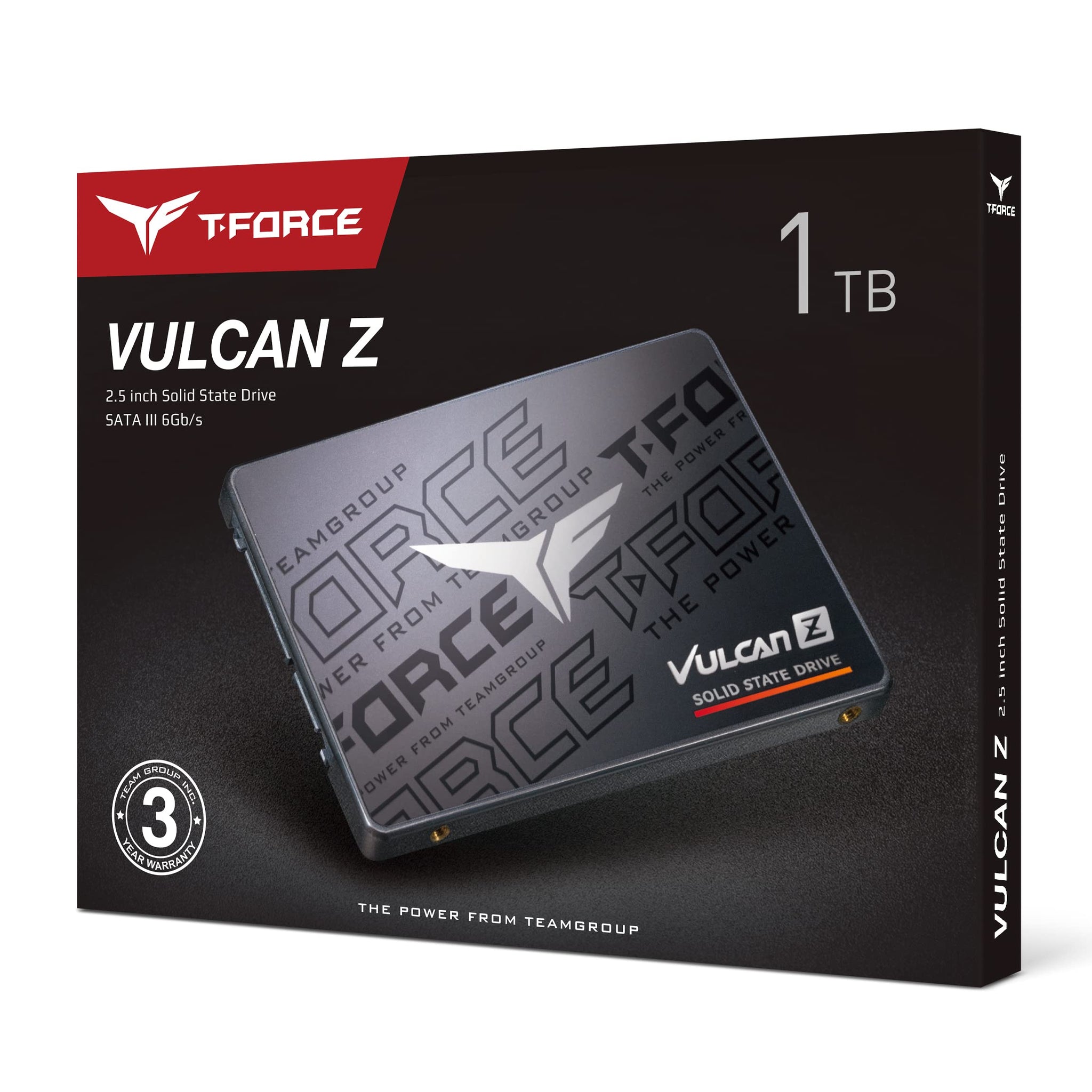Team Group SSD 1TB T-FORCE VULCAN Z 2.5" SATA III 3D NAND Internal Drive