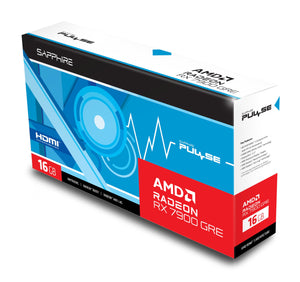 Sapphire Pulse AMD Radeon RX 7900 GRE Gaming Graphics Card 16GB GDDR6 RDNA 3