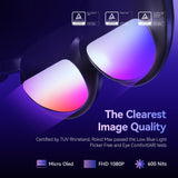 Rokid Max AR Glasses, RA201 Cinema TV Video Gaming Big Screen Augmented Reality