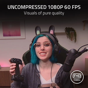 Razer Kiyo Pro Webcam Full HD 1080p 60FPS w/ Adaptive Light Sensor for Streaming