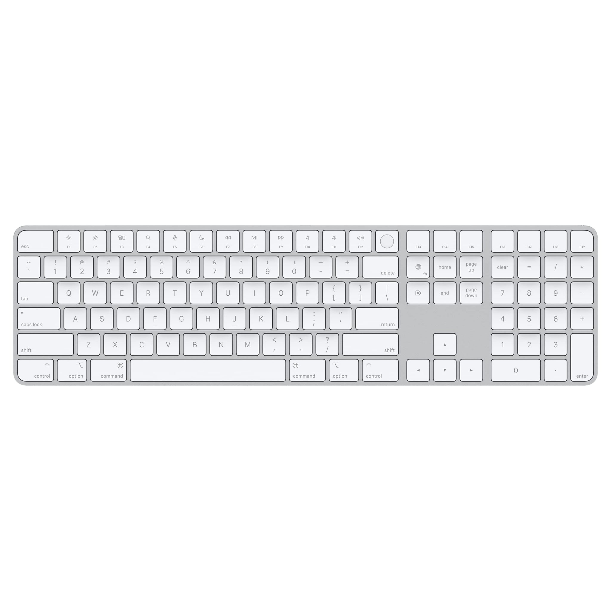 Apple Magic Keyboard with Touch ID and Numeric Keypad for Mac Models - Silver (Sealed)