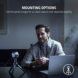 Razer Kiyo Pro Webcam Full HD 1080p 60FPS w/ Adaptive Light Sensor for Streaming