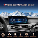 XTRONS 12.3 Inch Android 14 Car Stereo for BMW F10/F11 (2013-2016) NBT System, IPS Touch Screen 4+64GB Global 4G Car Radio GPS Navigation Support Wireless Car Play Android Auto