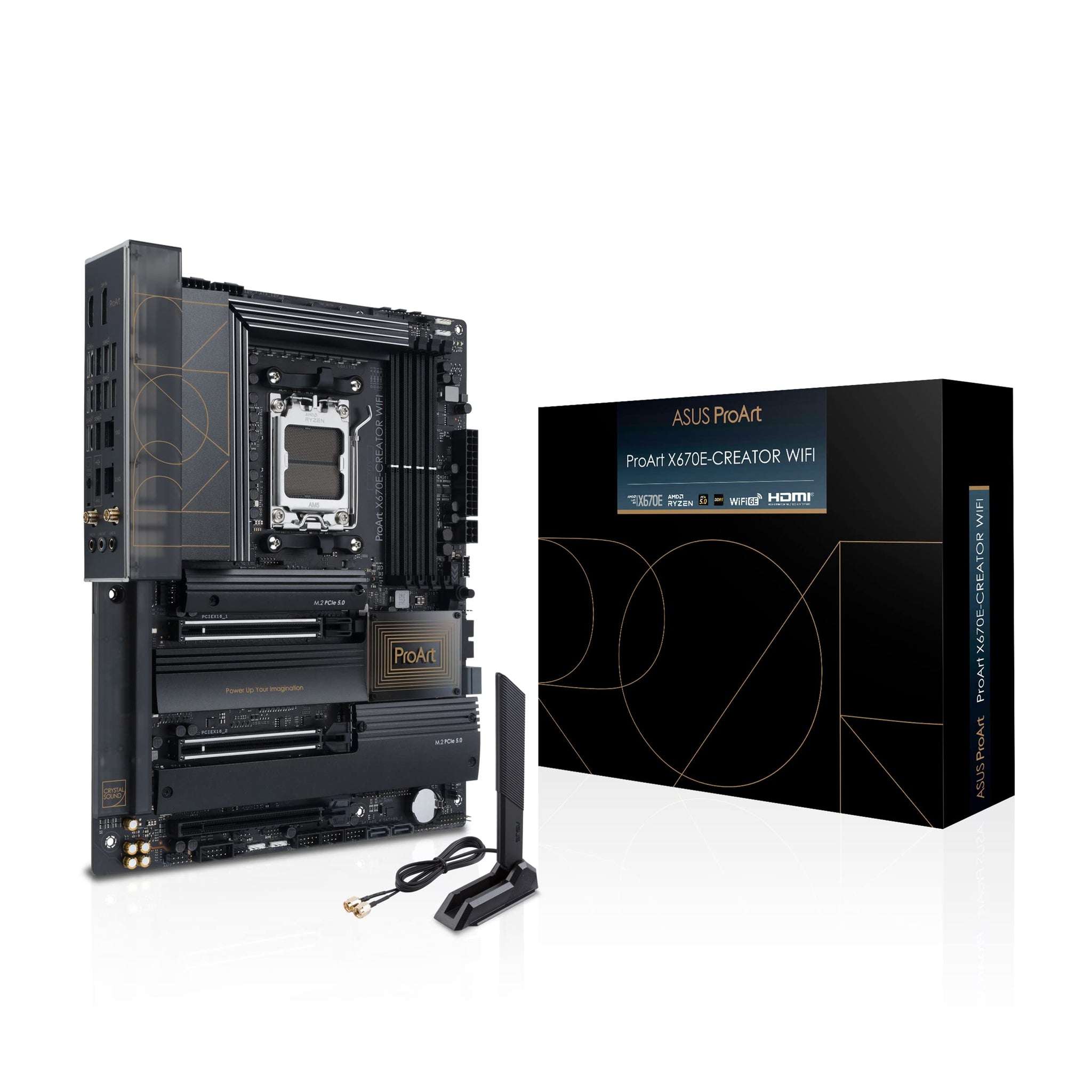 ASUS ProArt X670E-Creator WiFi 6E Socket AM5 (LGA 1718) Ryzen 7000 ATX Type C
