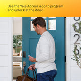 Yale Assure Lock 2 Deadbolt - Black Suede - Keypad Code Smart Door Lock with Z-Wave