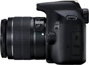 Canon EOS 2000D / Rebel T7 24.1MP CMOS 1080p DSLR Camera + EF-S 18-55mm Lens