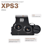EOTech XPS3-0 HWS Red Dot Sight, 68 MOA Circle, 1 MOA Dot, Night Vision Capable