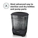 Baby Brezza Bottle Sterilizer and Dryer Advanced – 33% Faster - Steam Sanitizer