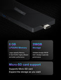 AWOW Mini PC Stick 8GB RAM 256GB ROM, Intel Celeron J4105 Windows 11 Pro - NEW