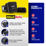 HitchSafe HS7000 Key Vault, Black | Hidden Storage Box Drawer with Lock Outdoor