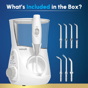 Waterpik Aquarius Water Flosser WP-660, White, Corded Electric Flosser