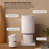 Fellow Opus Conical Burr Coffee Grinder - Espresso Grinder - Matte White