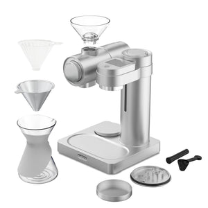 Gevi 4-in-1 Smart Pour-Over Coffee Machine SILVER GESCMA705-U