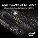 CORSAIR - VENGEANCE LPX 64GB (2x32GB) DDR4 3200MHz C16 UDIMM Desktop Memory