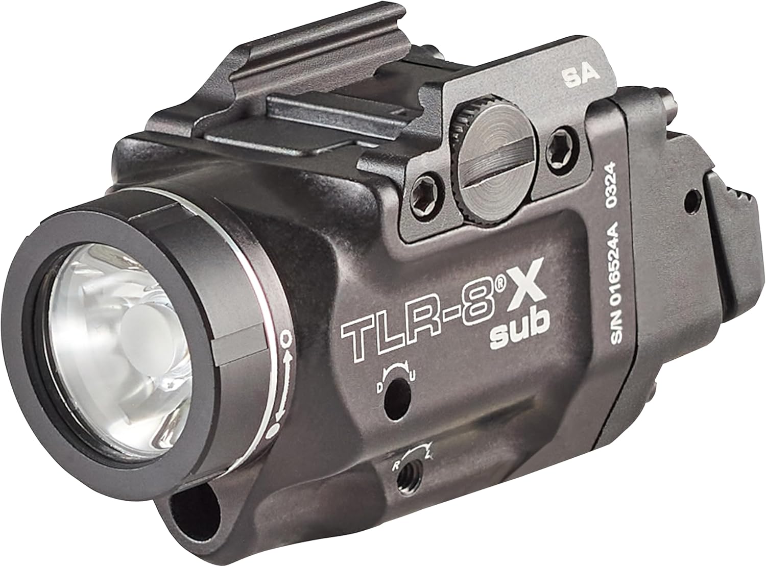 Streamlight 69419 TLR-8X Sub 500-Lumen Weapon Light with Red Laser