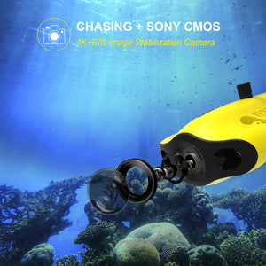 Chasing Gladius Mini S Underwater Drone ROV - 200M FlashPack Bundle | 4K UHD Cam