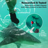 SHARKBANZ 2 - Official Magnetic Shark Deterrent Band - Slate / Azure - New Sealed