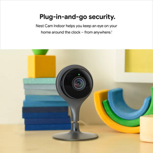 NEST Cam Indoor Smart Security Camera Model - NC1102ES - Sealed -NEW- FAST SHIP!
