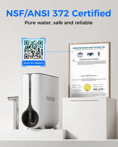 Waterdrop Reverse Osmosis System, Instant Hot Water Dispenser, 600 GPD