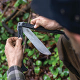Gerber Gear DoubleDown - Folding Machete, Brush Clearing, Green/Stone G1533