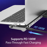 j5create JCD543 USB-C Triple Display Docking Station with 100W PD Fast Charging