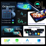 XTRONS 12.3 Inch Android 14 Car Stereo for BMW F10/F11 (2013-2016) NBT System, IPS Touch Screen 4+64GB Global 4G Car Radio GPS Navigation Support Wireless Car Play Android Auto