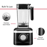 KitchenAid K400 Variable Speed Blender with Tamper in Matte Black - KSB4028