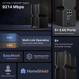 TP-Link BE9300 Tri-Band Wi-Fi 7 Router Archer BE550, 6-Stream, Up to 2,000 Sq Ft