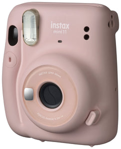 NEW Fujifilm Instax Mini 11 Instant Camera - Blush Pink - Big Bundle