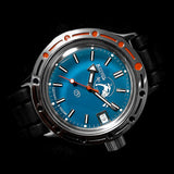 Vostok Amphibia 420059 Watch Scuba Dude Diver Mechanical Automatic USA Seller