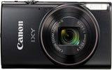 Canon IXY 650 / ELPH 360 20.2MP Digital Camera 12x Optical Zoom Wi-Fi Black - New