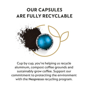 Nespresso Capsules Vertuo, Variety Pack, Medium and Dark Roast Coffee, 30 Count.