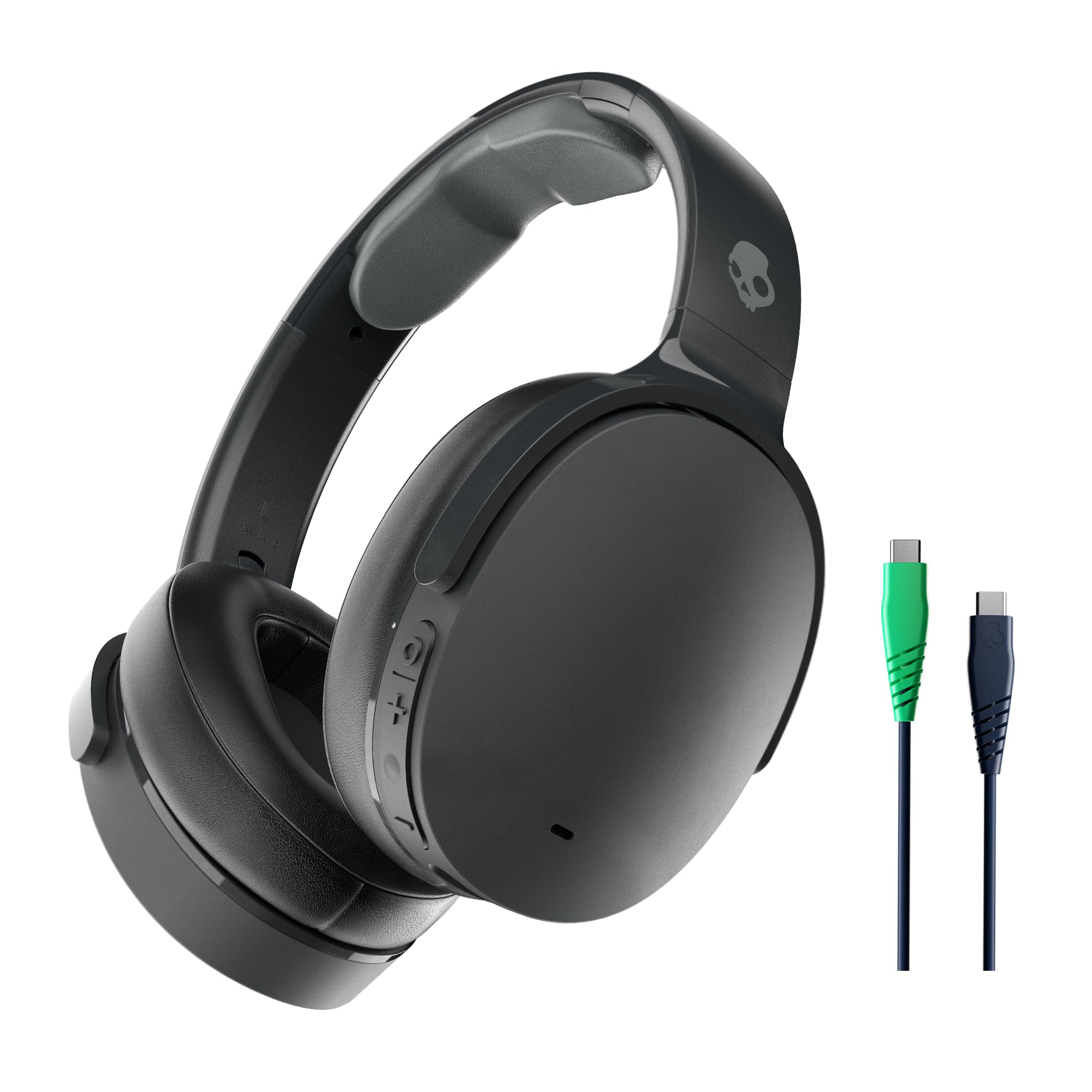 Skullcandy Hesh ANC Over-Ear Noise Cancelling Wireless Headphones & Line Cable