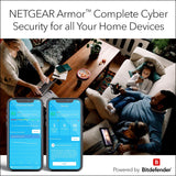NETGEAR Orbi Whole Home Tri-Band Mesh WiFi 6 System (RBK852) – Router with 1 Sat