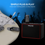 NUX C-5RC 5.8GHz Wireless Guitar System With Charging Case - Black