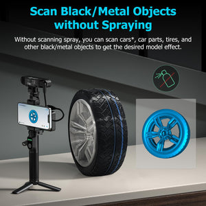 Creality 3D Scanner CR-Scan Ferret Pro Upgrade Handheld Scanner Anti-Shake Track