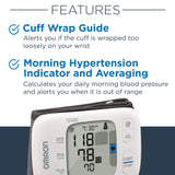 OMRON Gold Wireless Wrist Blood Pressure Monitor Bluetooth Smart Monitor NEW