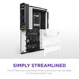 NZXT N7 B650E - AMD B650 Chipset - Supports AMD Ryzen 9000 8000 & 7000 Series
