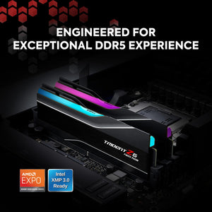 G.SKILL Trident Z5 Neo RGB Series AMD EXPO 32GB (2 x 16GB) 288-Pin PC RAM DDR5